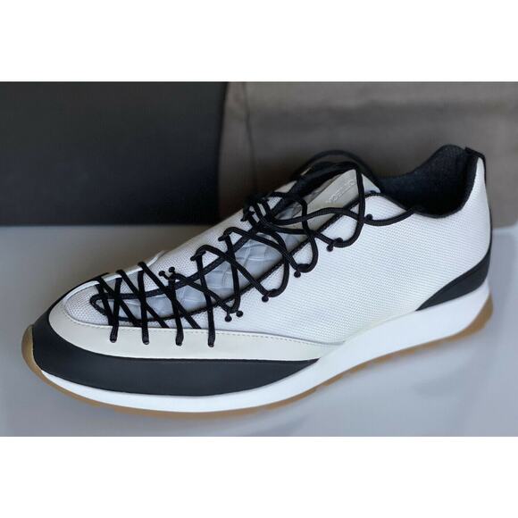 NIB $790 Bottega Veneta Men\'s Scar Tex White Sneakers 7 US (40 Euro) 609891 main image 4